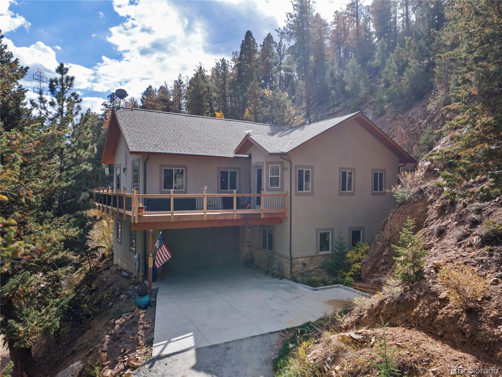 Idaho Springs Idaho Springs Home | MLS #: 9938496940 S Spring Gulch Road, Idaho Springs Beds: 3 Baths: 3 Price: $935,000
