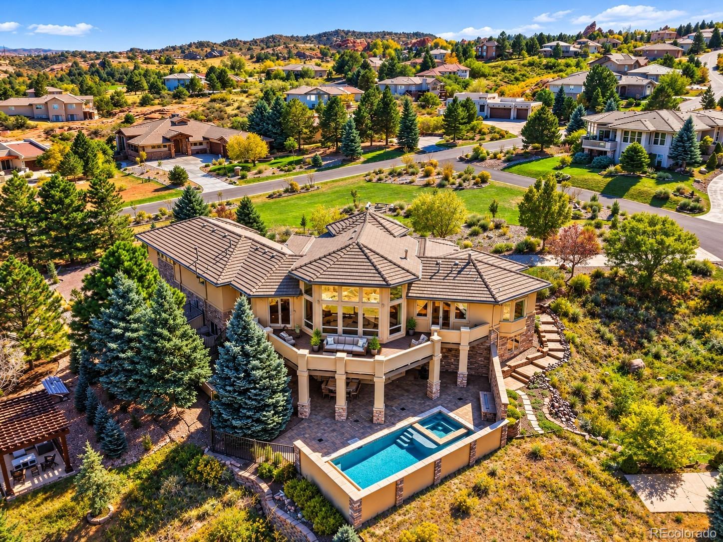 Roxborough Park Littleton Home | MLS #: 464701011197  Explorers Run, Littleton Beds: 5 Baths: 6 Price: $2,150,000