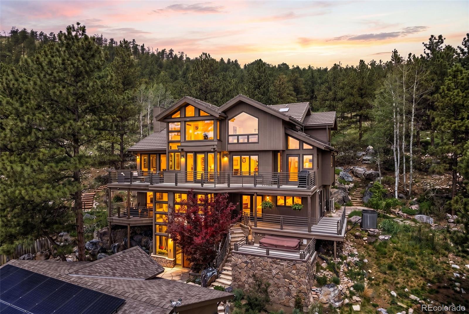 Lake Of The Pines Boulder Home | MLS #: 79898452881 N Lakeridge Trail, Boulder Beds: 4 Baths: 6 Price: $3,450,000