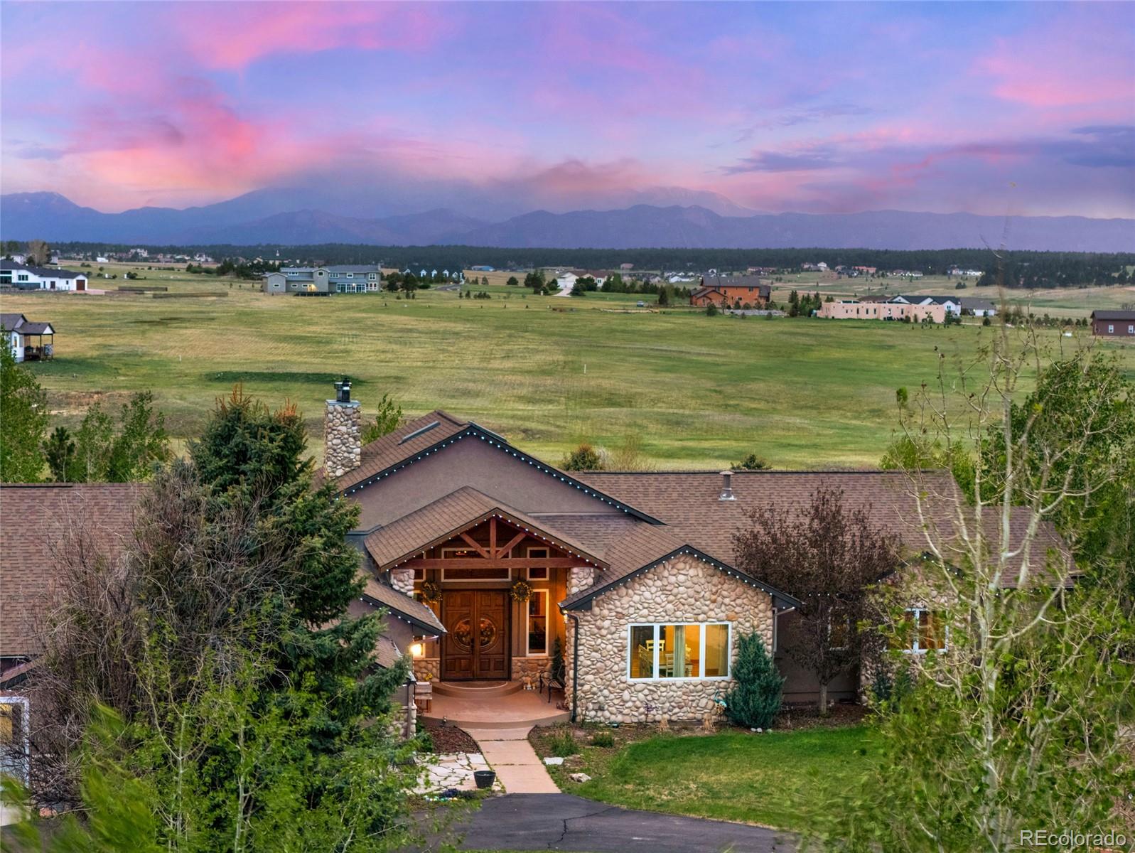 Hawk Ridge Colorado Springs Home | MLS #: 817276019410  Bright Wing Trail, Colorado Springs Beds: 7 Baths: 5 Price: $1,775,000
