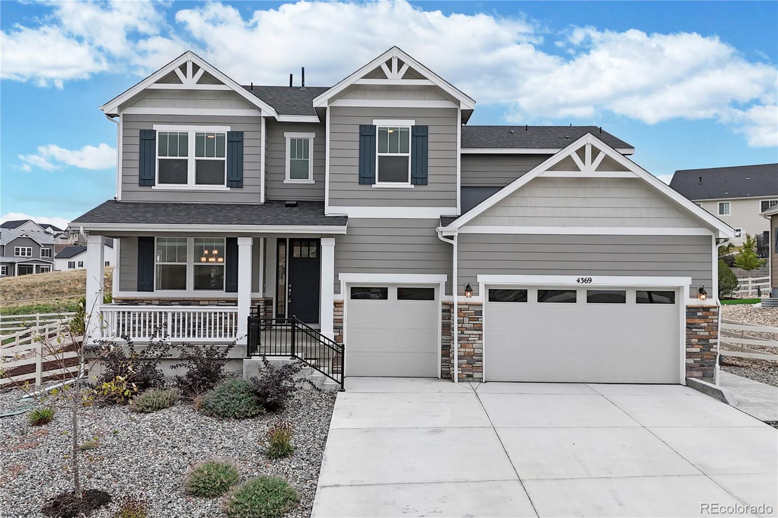 Crystal Valley Ranch Castle Rock Home | MLS #: 91242724369  Hickory Oaks Street, Castle Rock Beds: 5 Baths: 5 Price: $950,000
