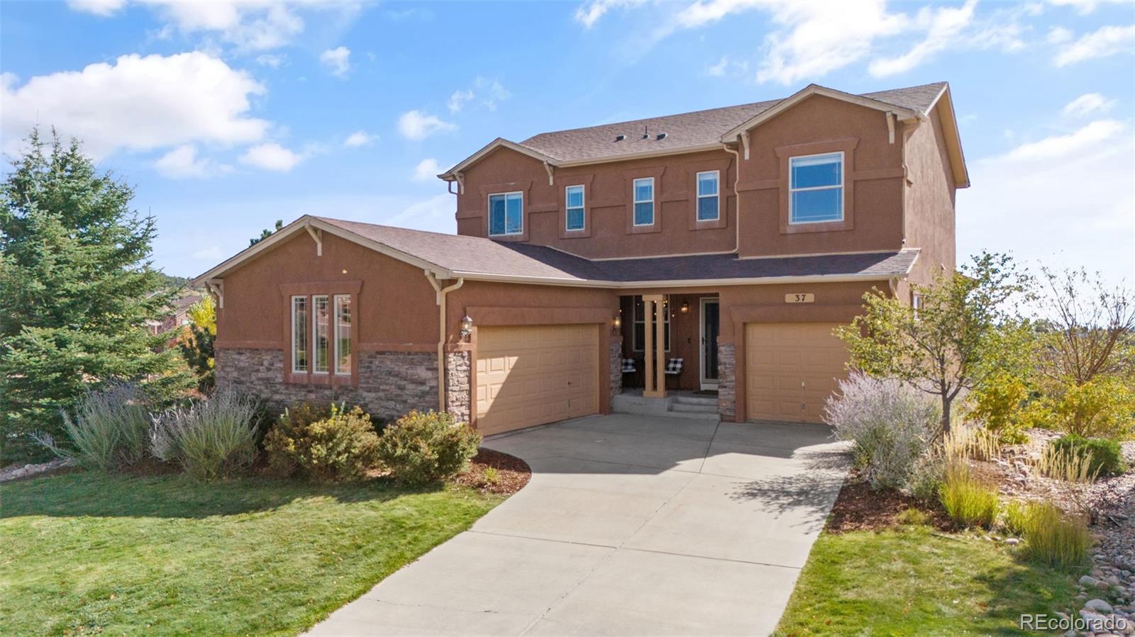 Promontory Pointe Monument Home | MLS #: 437061037  Cattle King Way, Monument Beds: 4 Baths: 4 Price: $695,000