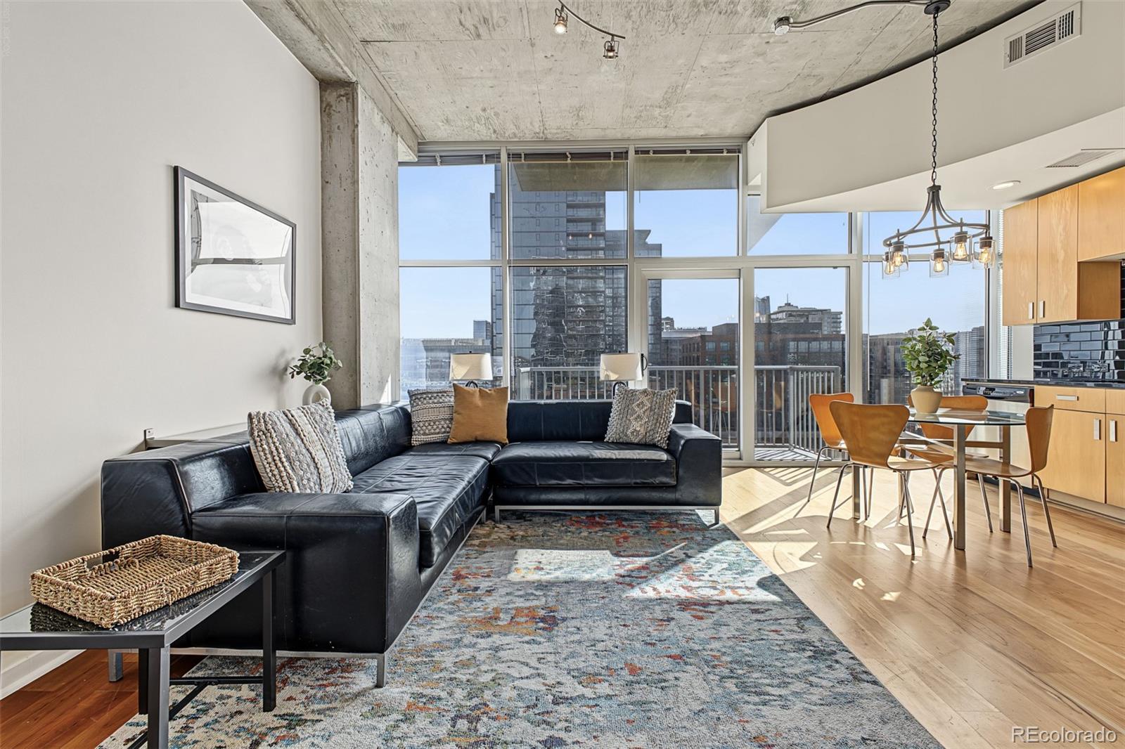 Riverfront Denver Condo / Townhome | MLS #: 16601311700  Bassett Street 1124, Denver Beds: 1 Baths: 1 Price: $400,000
