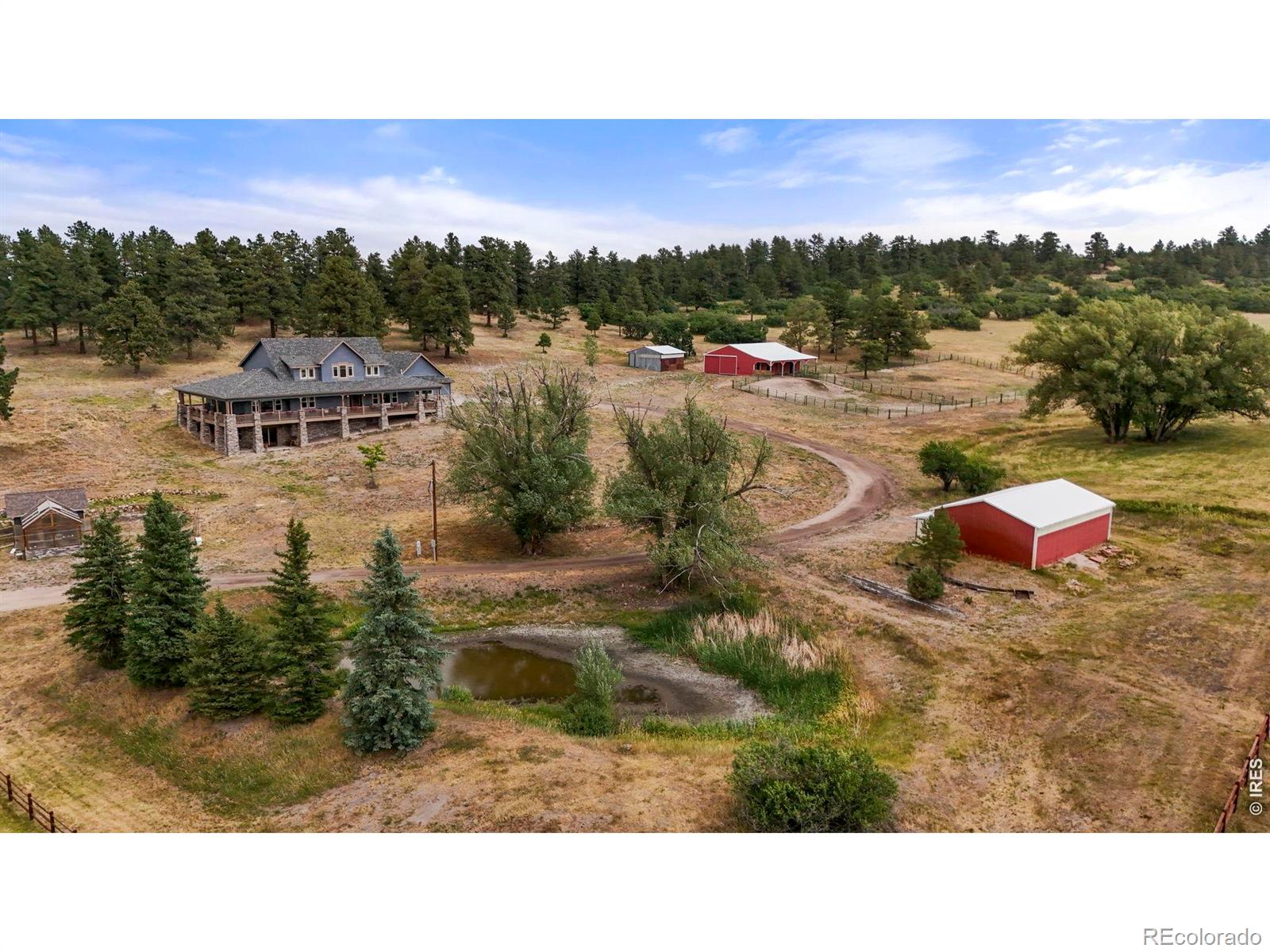  Larkspur Home | MLS #: 45678910713369610 S Perry Park Road, Larkspur Beds: 6 Baths: 5 Price: $3,250,000