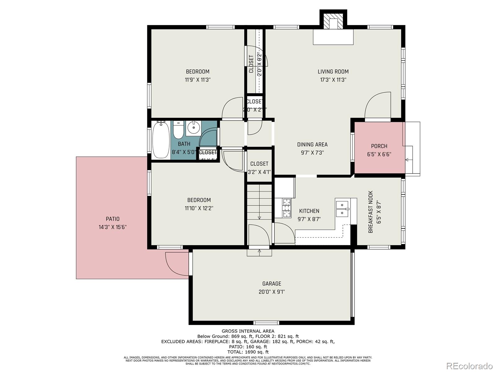 MLS Image #18 for 3055  clermont street,denver, Colorado