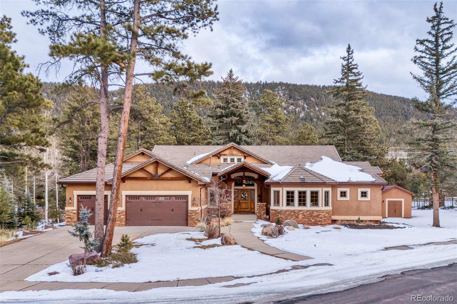 MLS Image #1 for 670  chipmunk drive,woodland park, Colorado