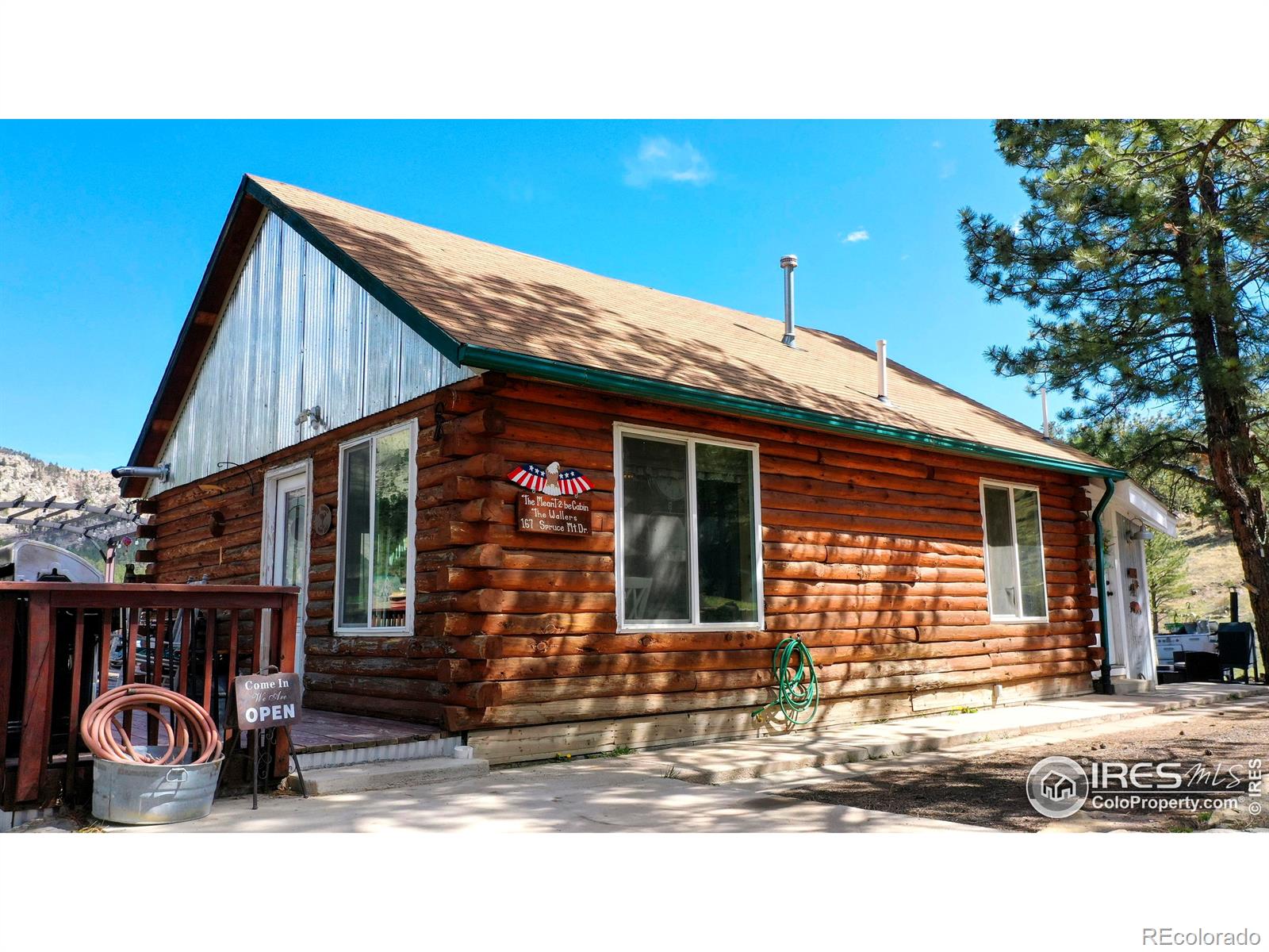 MLS Image #1 for 167  spruce mountain drive,drake, Colorado