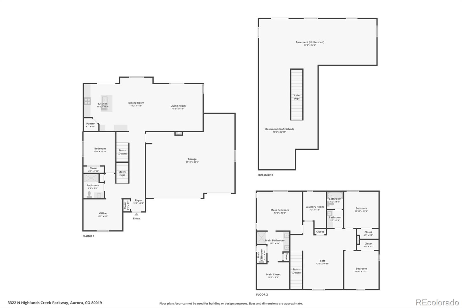 MLS Image #5 for 3322 n highlands creek parkway,aurora, Colorado