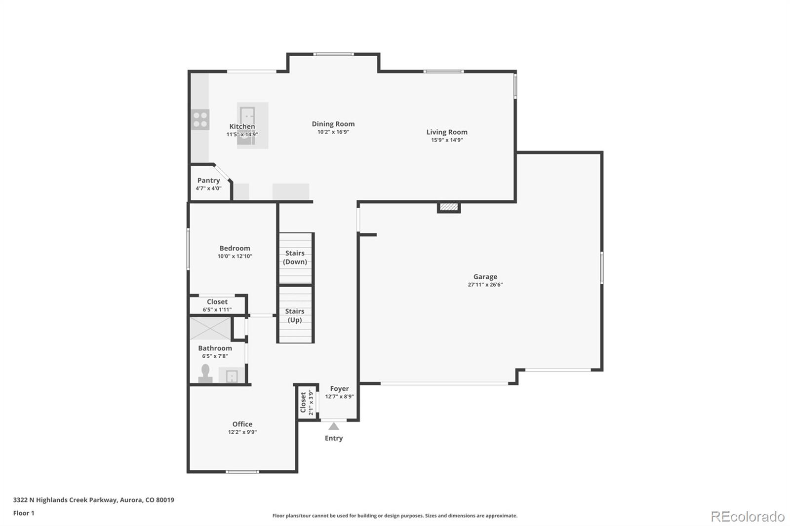 MLS Image #7 for 3322 n highlands creek parkway,aurora, Colorado