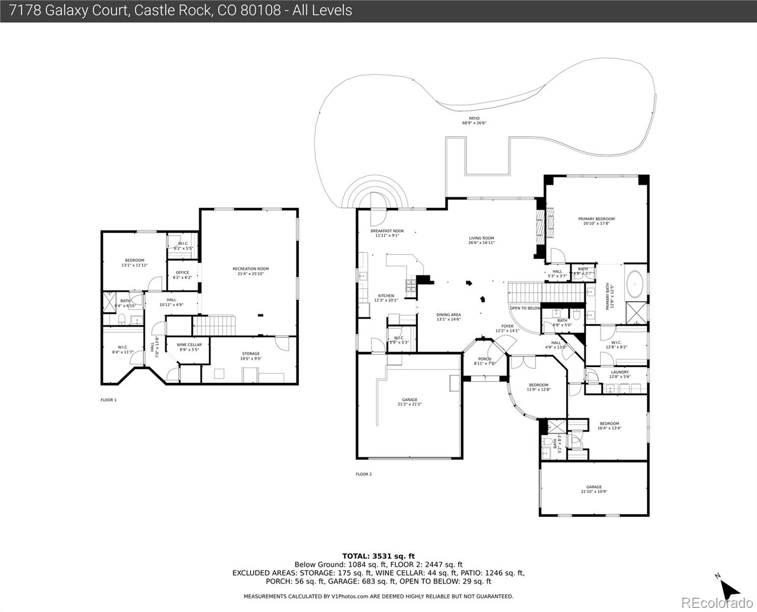 MLS Image #45 for 7178  galaxy court,castle rock, Colorado