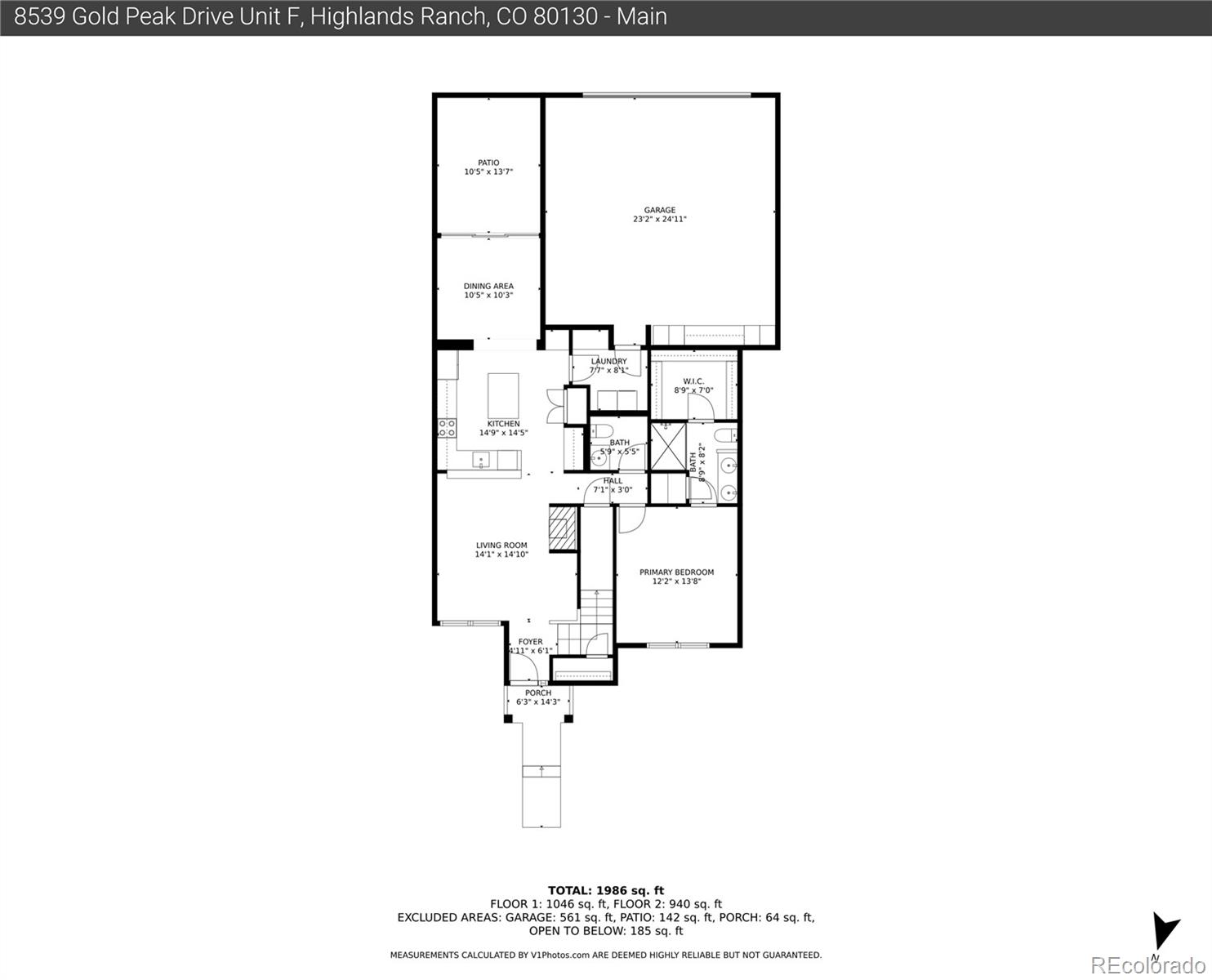 MLS Image #47 for 8539  gold peak drive f,highlands ranch, Colorado