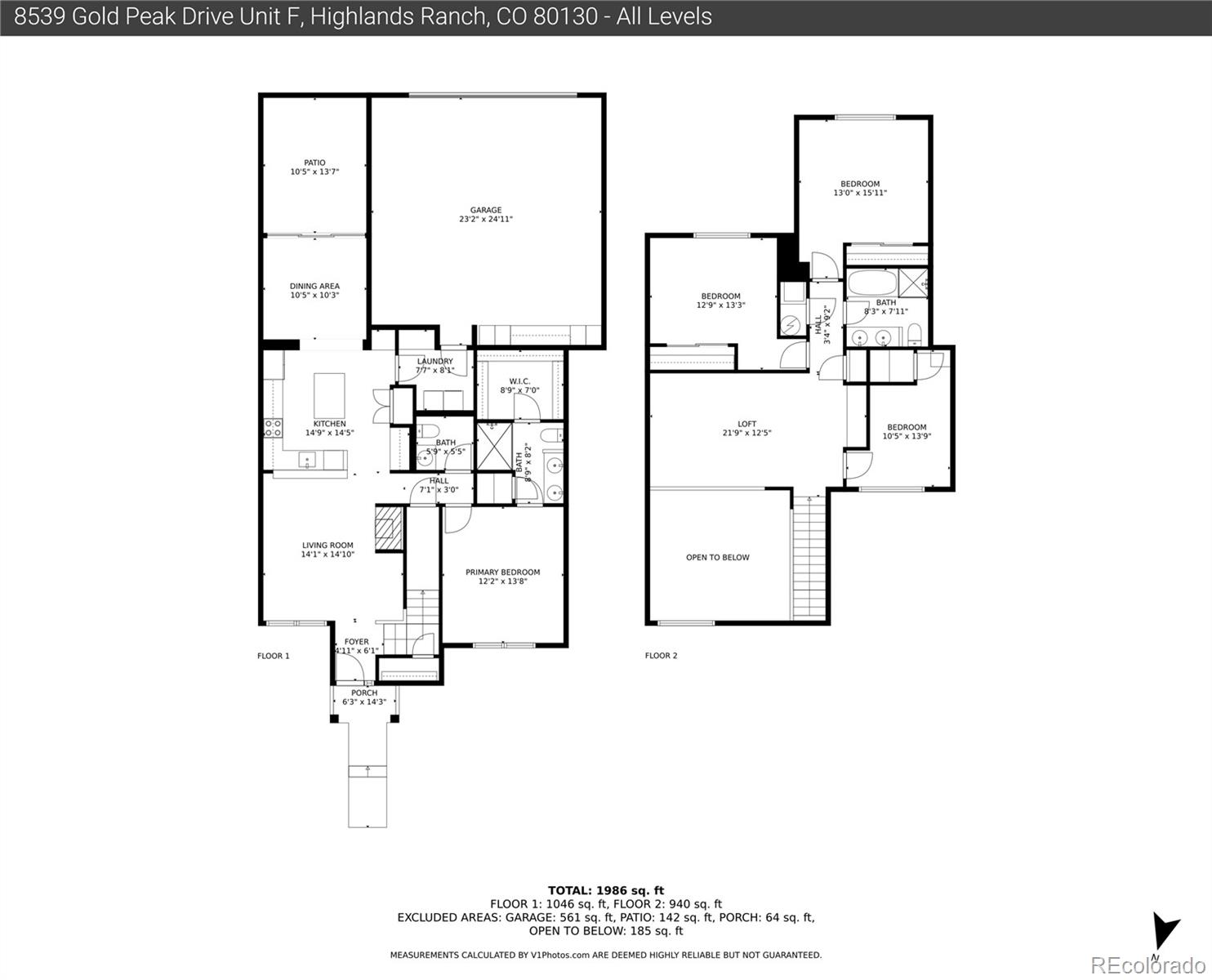 MLS Image #49 for 8539  gold peak drive,highlands ranch, Colorado