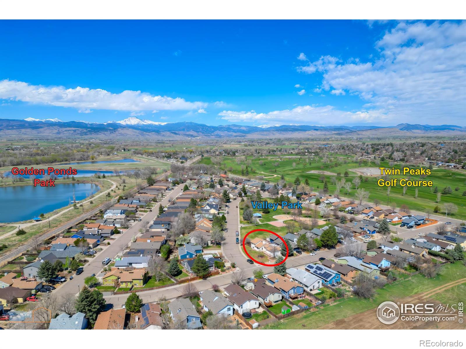 MLS Image #1 for 735  hayden court,longmont, Colorado