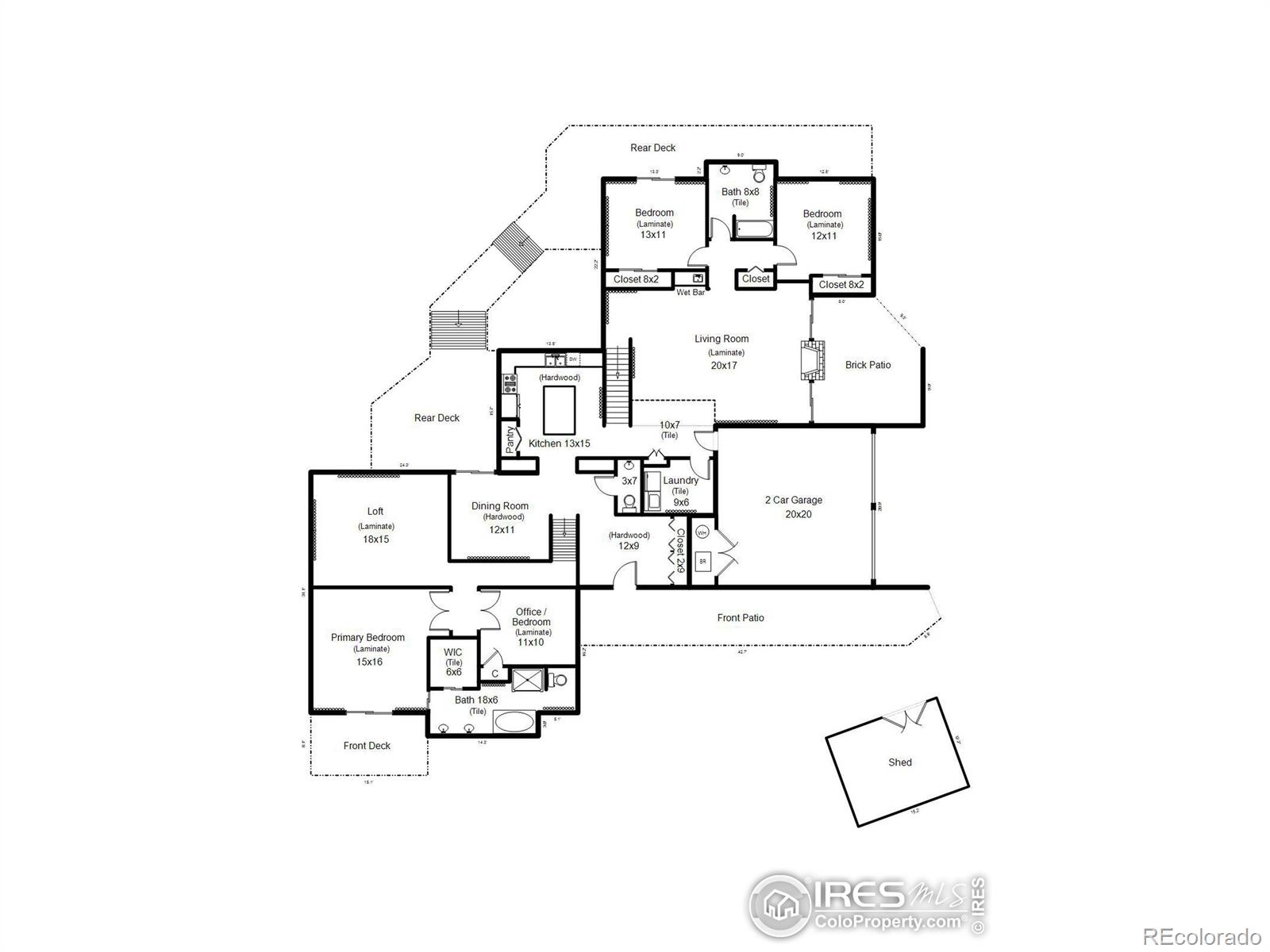 MLS Image #37 for 8664  middle fork road,boulder, Colorado