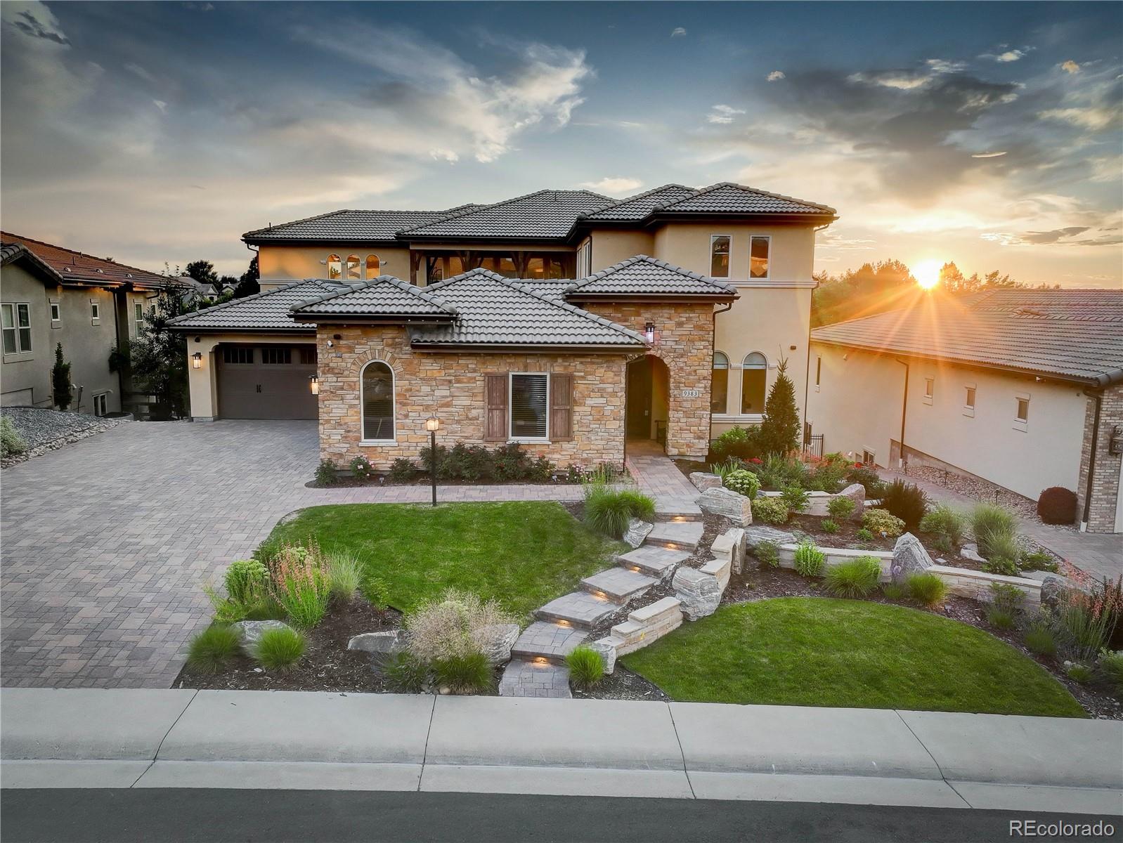 MLS Image #1 for 9383  vista hill lane,lone tree, Colorado