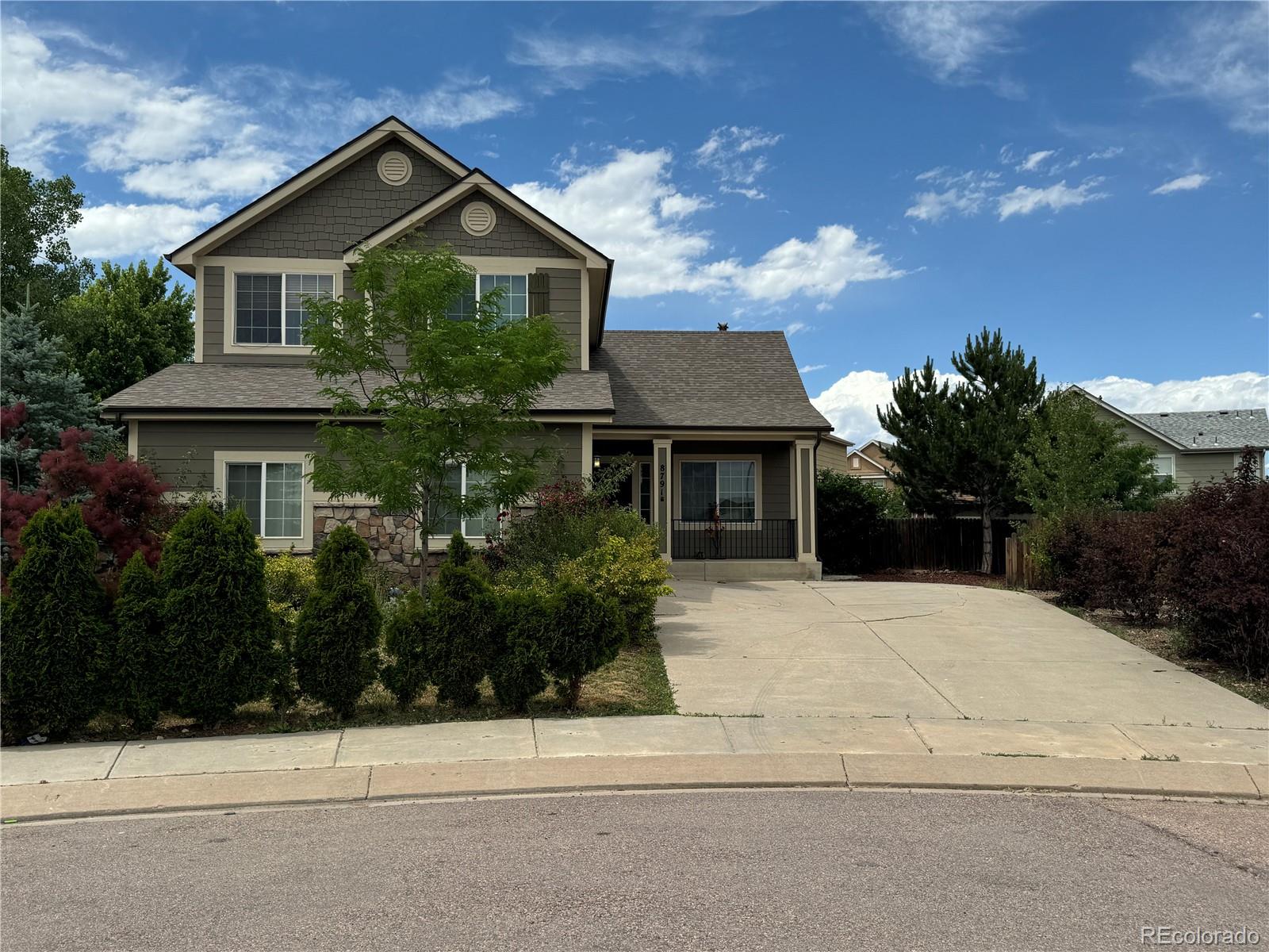 CMA Image for 8791  Silver Glen Drive,Fountain, Colorado