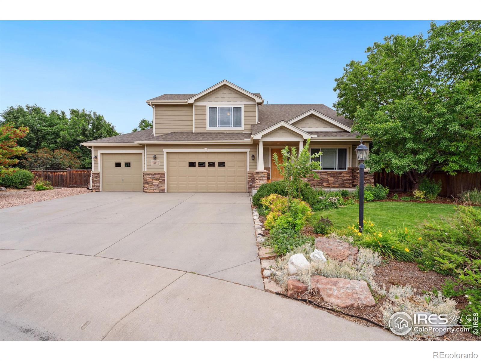 MLS Image #1 for 1408  expedition court,fort collins, Colorado