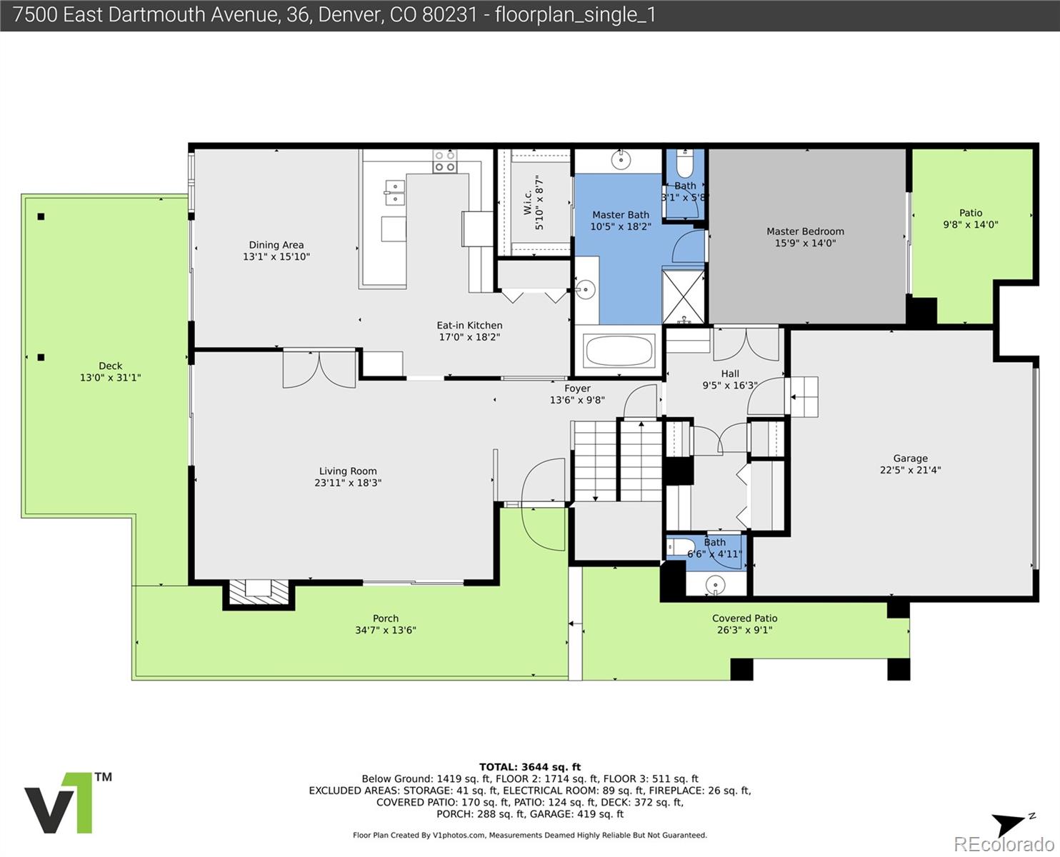 MLS Image #40 for 7500 e dartmouth avenue,denver, Colorado