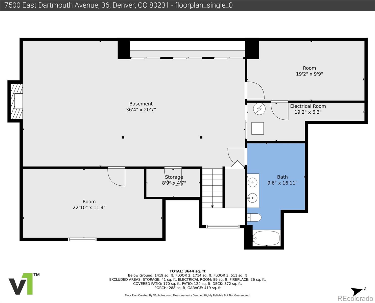 MLS Image #42 for 7500 e dartmouth avenue,denver, Colorado