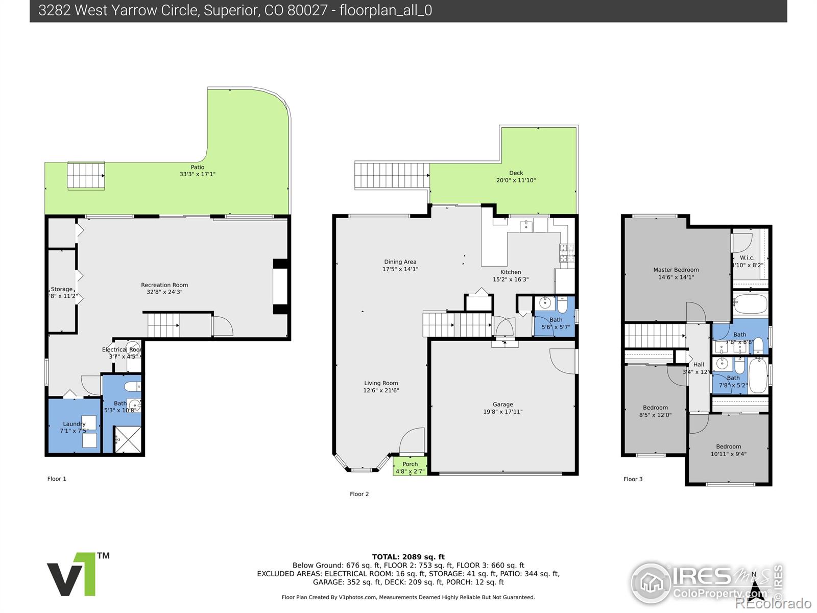 MLS Image #39 for 3282 w yarrow circle,superior, Colorado