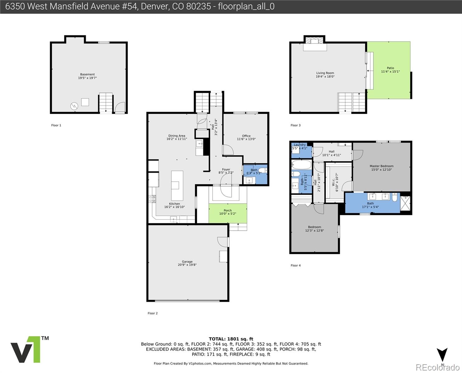 MLS Image #46 for 6350 w mansfield avenue,denver, Colorado