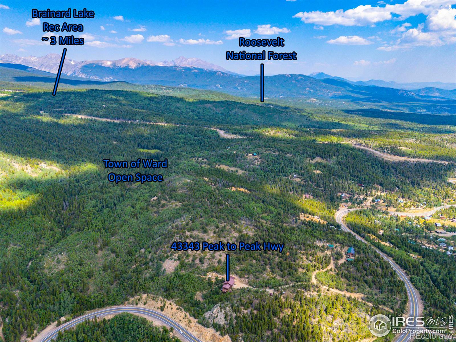 MLS Image #35 for 43343  peak to peak highway,ward, Colorado