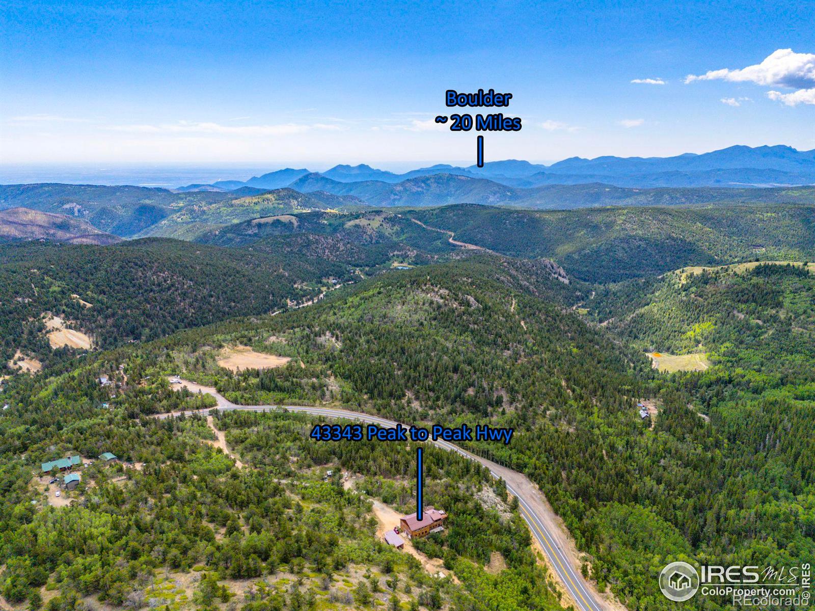 MLS Image #38 for 43343  peak to peak highway,ward, Colorado