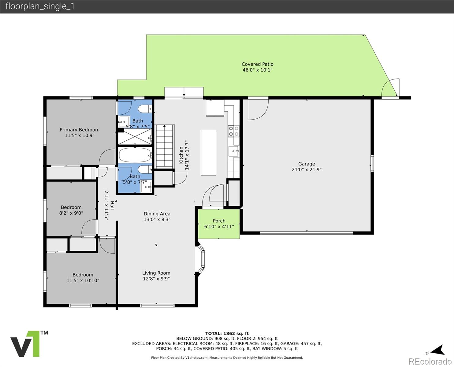 MLS Image #46 for 1628 s ammons street,lakewood, Colorado