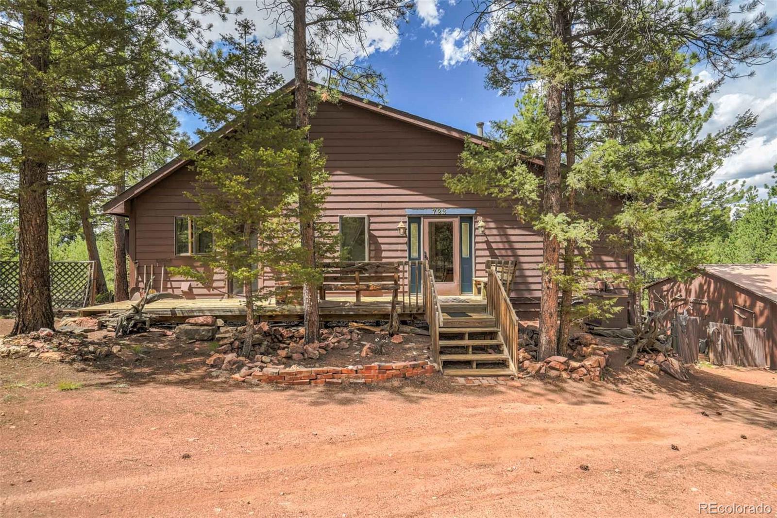 MLS Image #1 for 723  trail creek road,lake george, Colorado