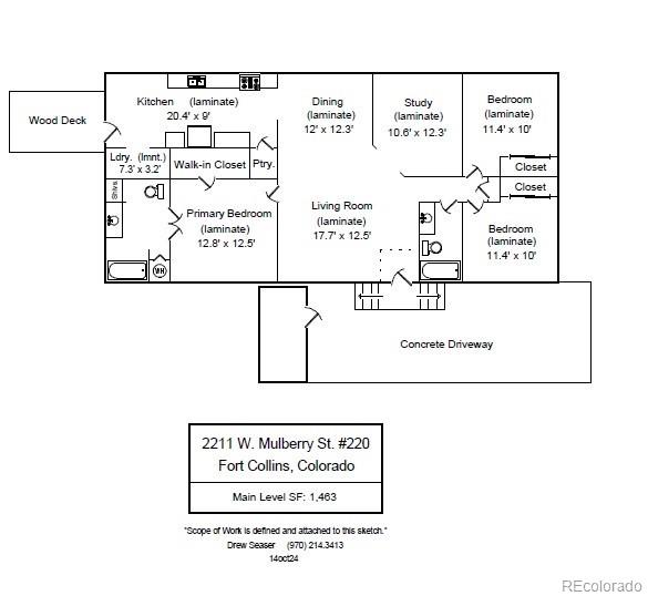 MLS Image #27 for 2211 w mulberry street,fort collins, Colorado