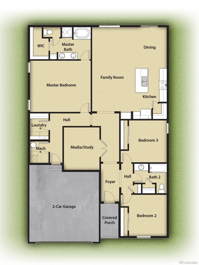 MLS Image #14 for 978  cascade falls street,severance, Colorado