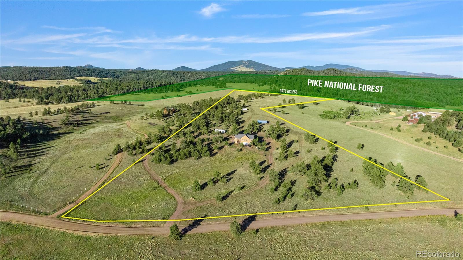 MLS Image #1 for 2413  county rd 403 ,florissant, Colorado