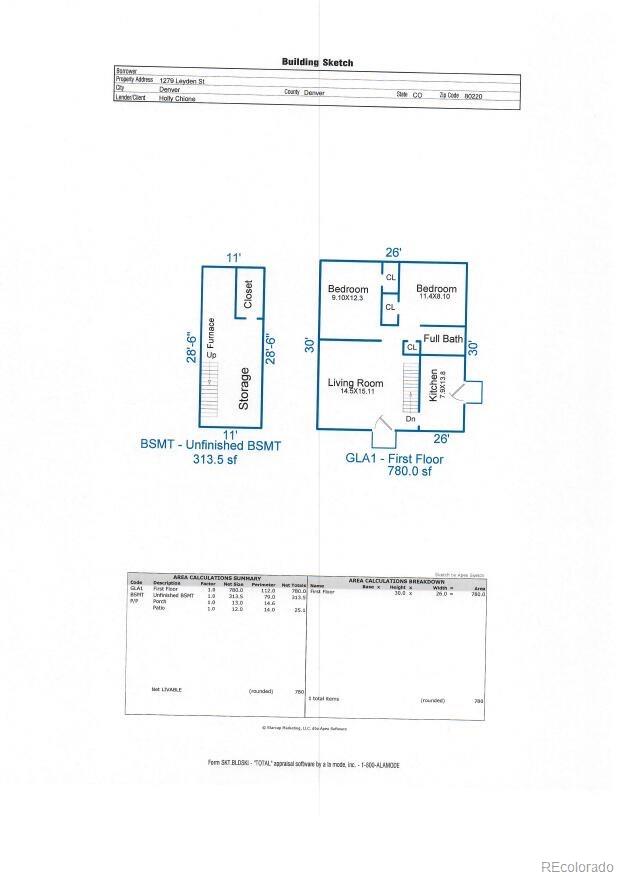 MLS Image #17 for 1279  leyden street,denver, Colorado