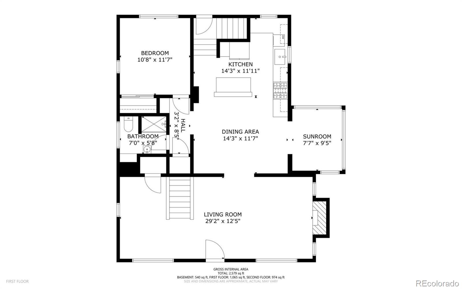 MLS Image #47 for 2044  ivy street,denver, Colorado