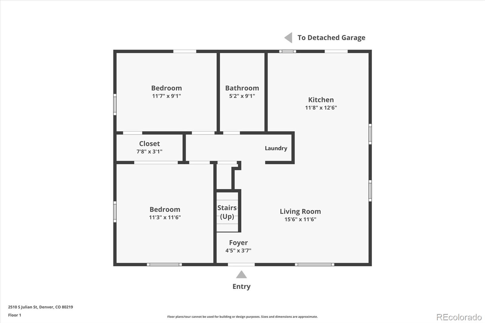 MLS Image #2 for 2510 s julian street,denver, Colorado