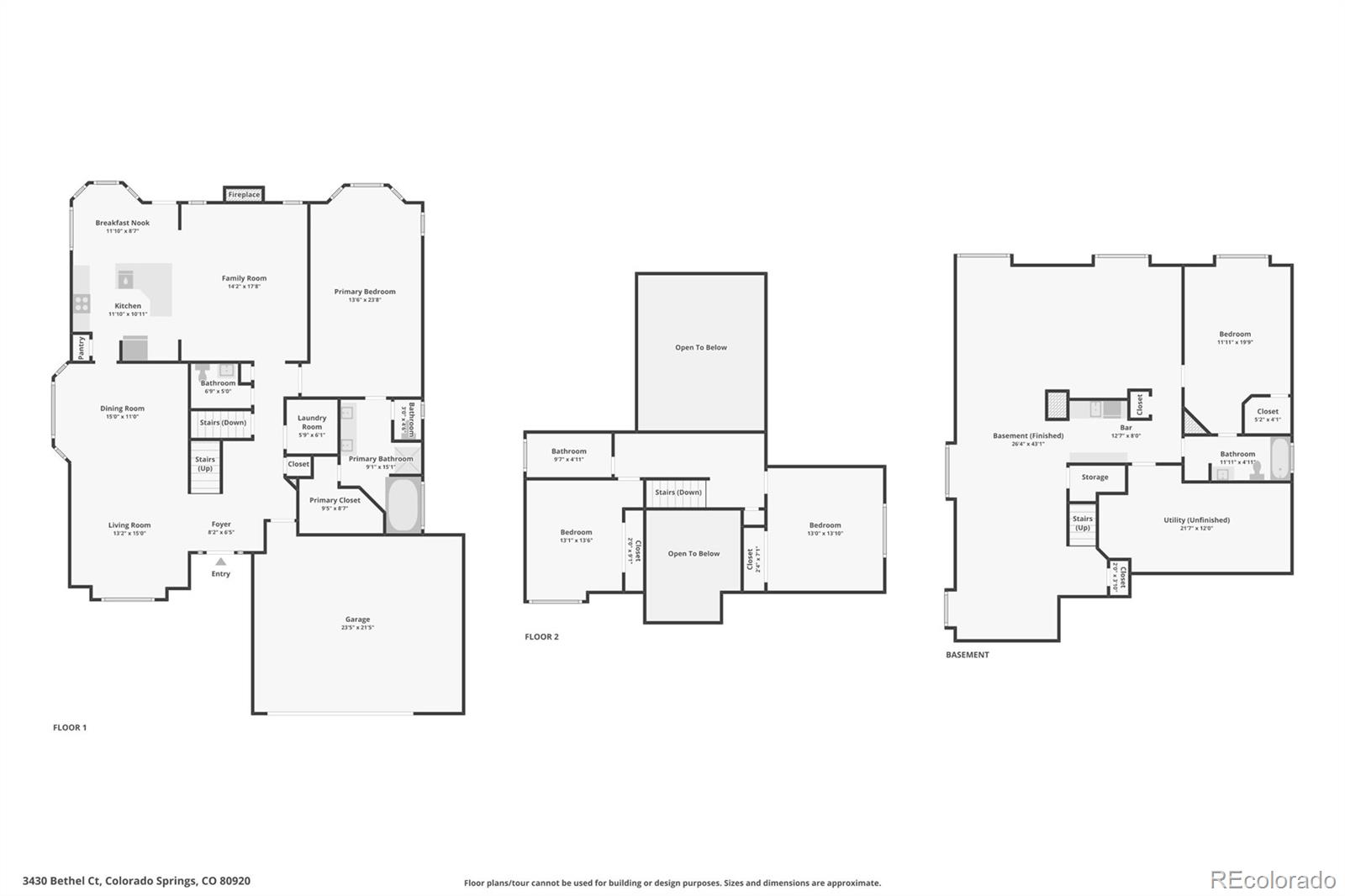 MLS Image #47 for 3430  bethel court,colorado springs, Colorado