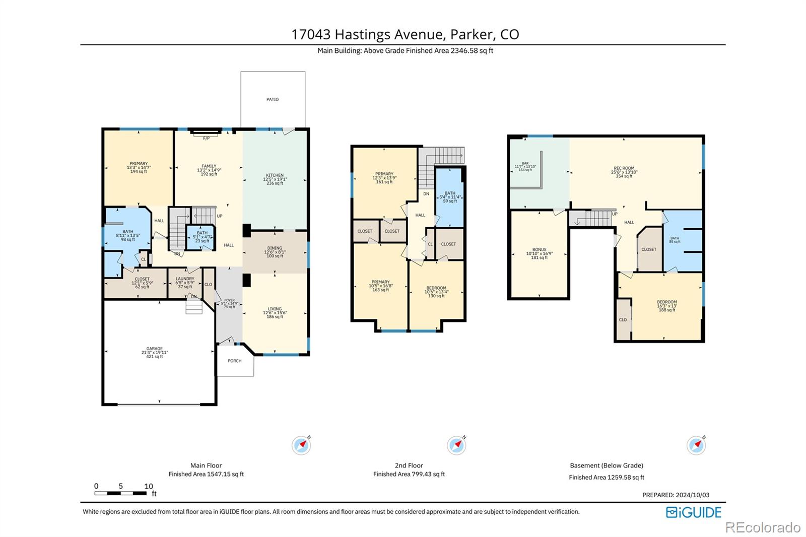 MLS Image #44 for 17043  hastings avenue,parker, Colorado