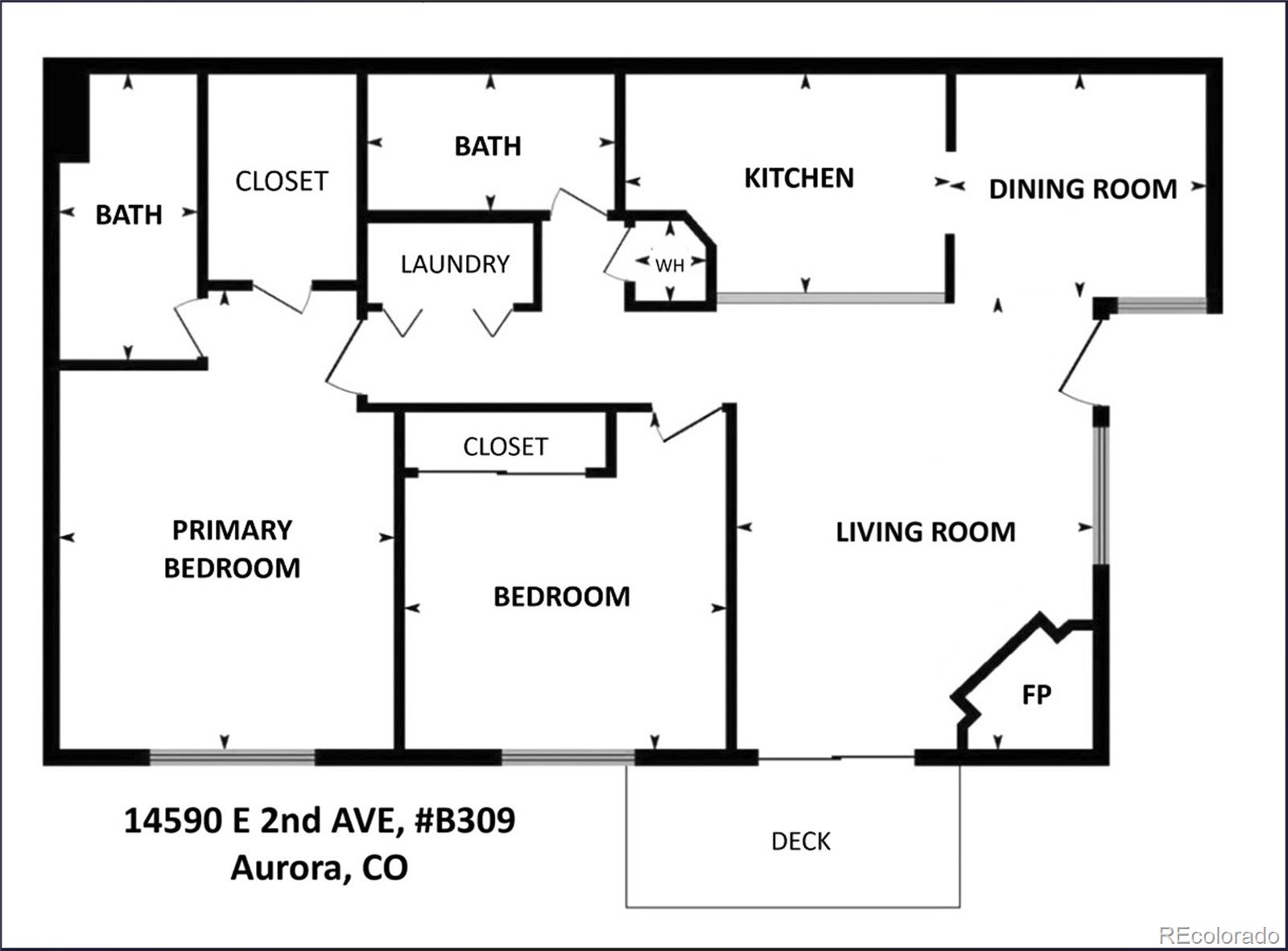 MLS Image #32 for 14590 e 2nd avenue b309,aurora, Colorado