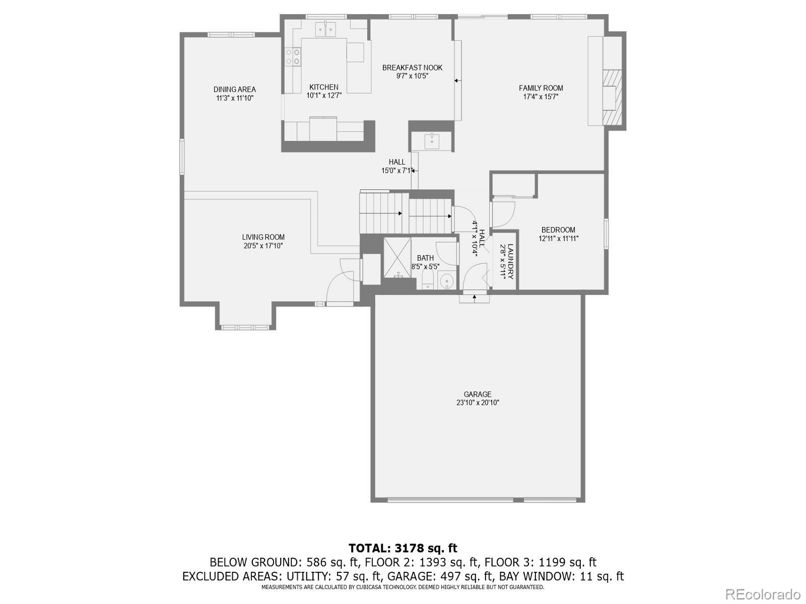 MLS Image #45 for 3302 s tulare circle,denver, Colorado