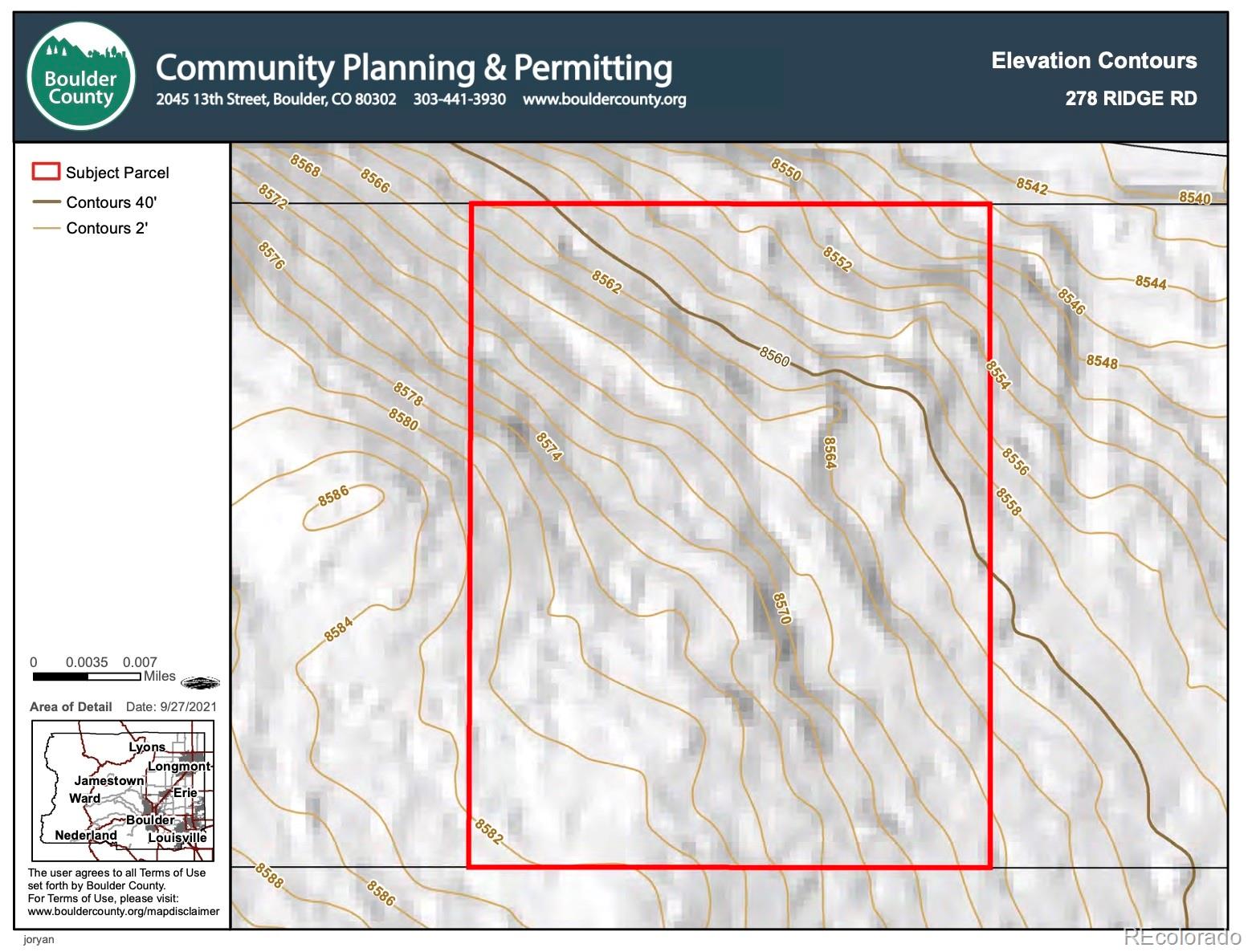 MLS Image #44 for 278  ridge road,ward, Colorado