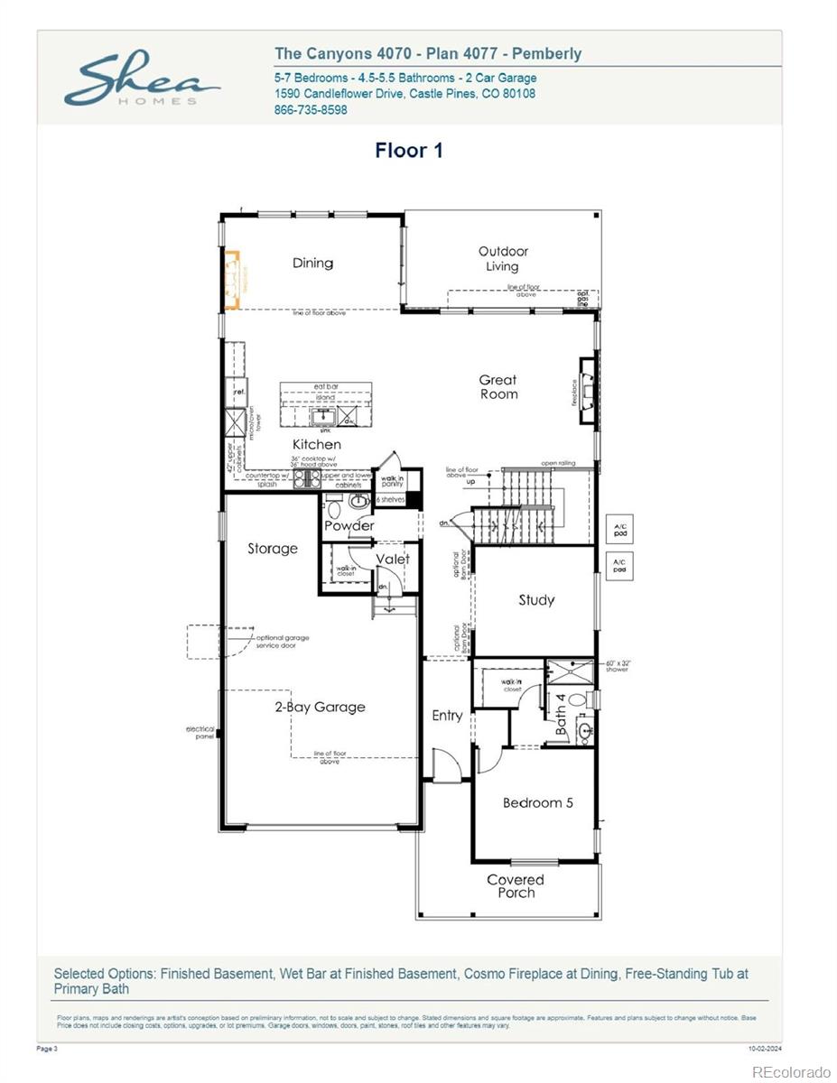 MLS Image #2 for 6673  bridlespur street,castle pines, Colorado