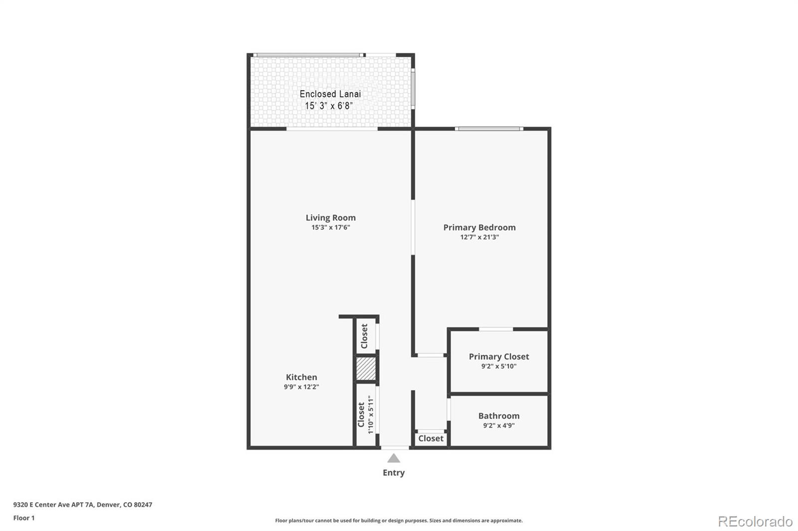 MLS Image #1 for 9320 e center avenue 7a,denver, Colorado