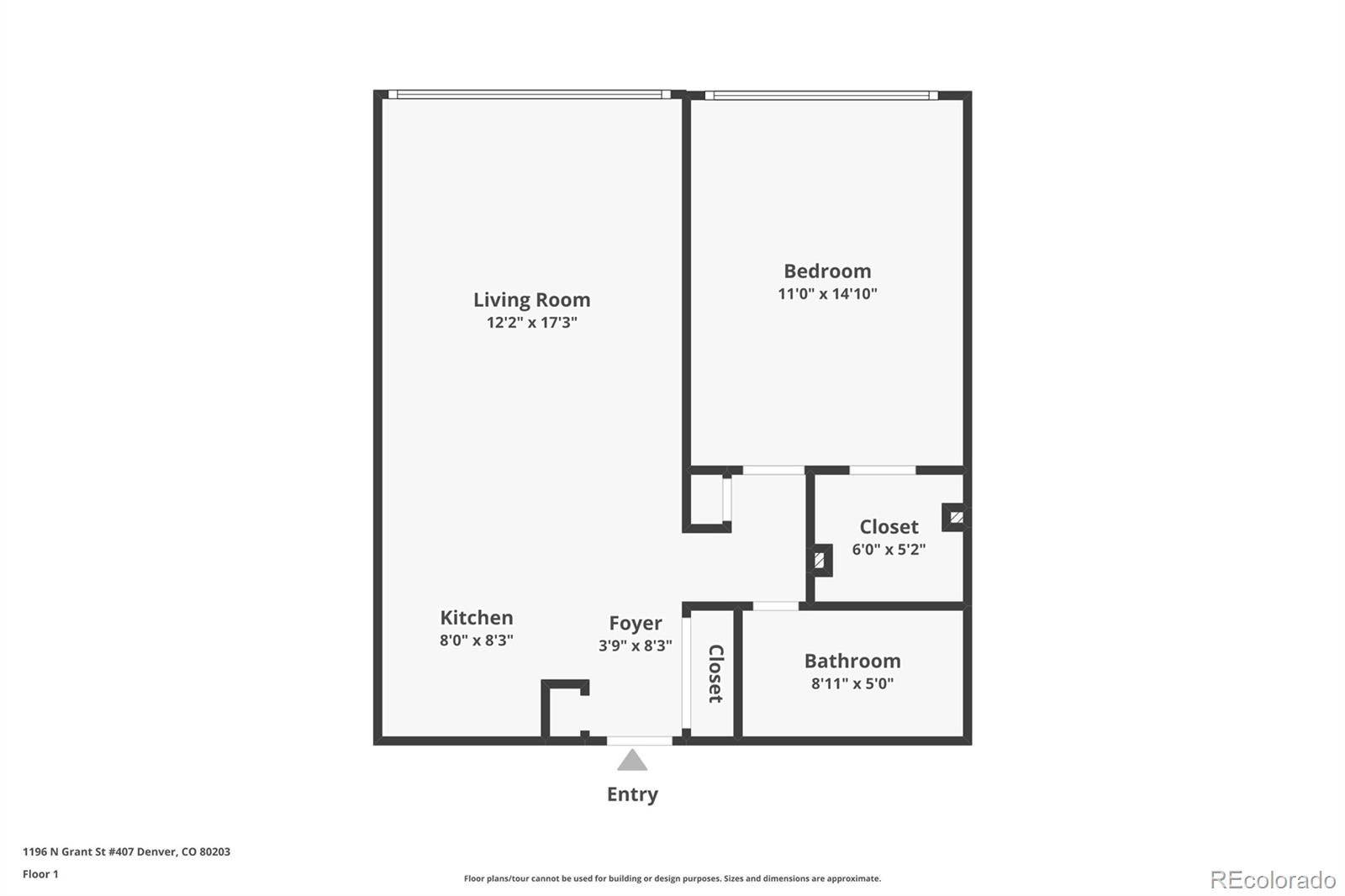 MLS Image #17 for 1196 n grant street 407,denver, Colorado