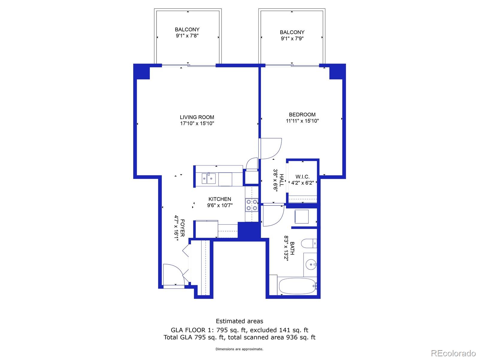 MLS Image #47 for 25 n downing street 2-304,denver, Colorado