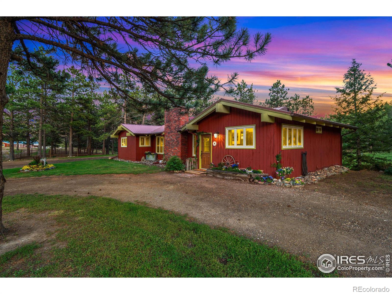 MLS Image #1 for 89  aspen leaf lane,bellvue, Colorado