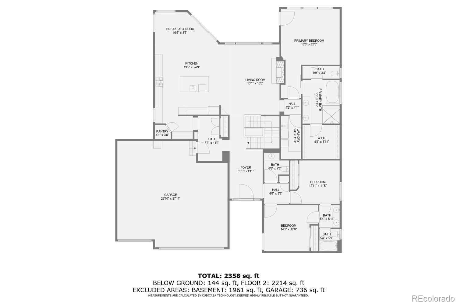 MLS Image #28 for 9452  gore loop,arvada, Colorado