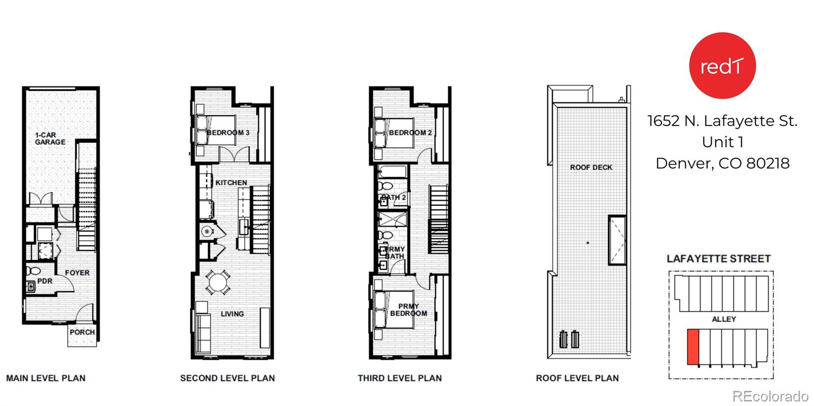 MLS Image #2 for 1652 n lafayette street,denver, Colorado