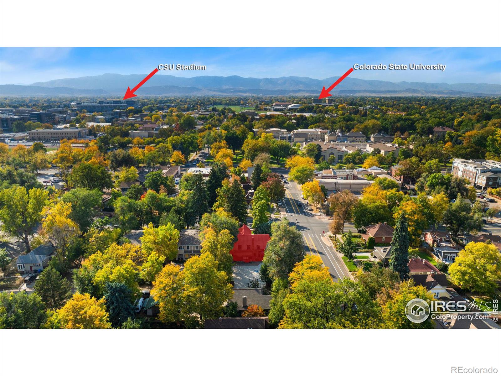 MLS Image #1 for 201 e elizabeth street,fort collins, Colorado