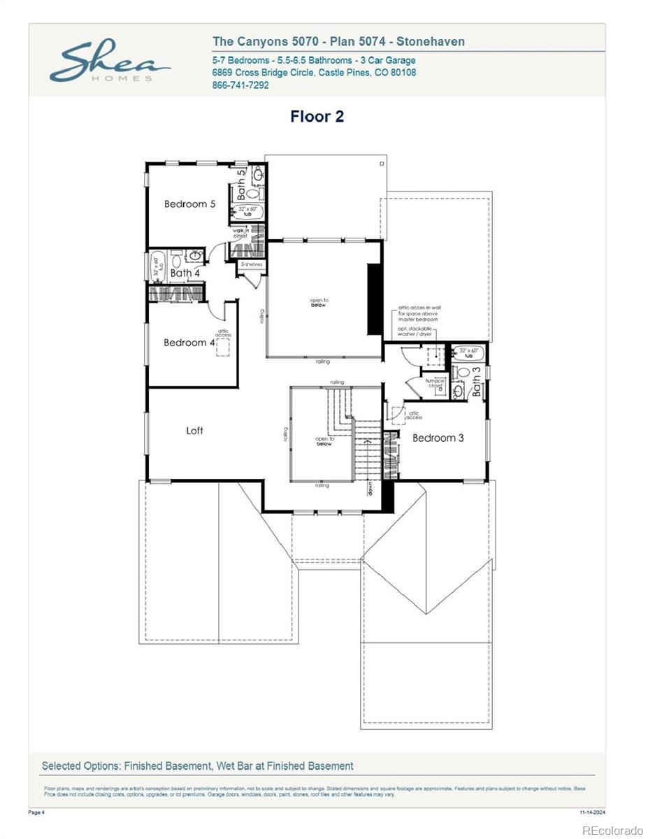 MLS Image #2 for 6837  cross bridge circle,castle rock, Colorado