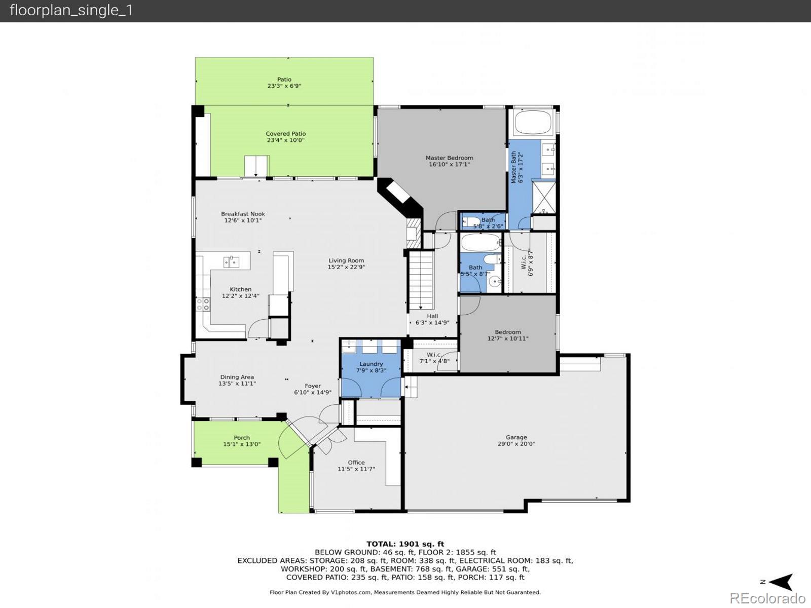 MLS Image #48 for 8408 s newcombe street,littleton, Colorado